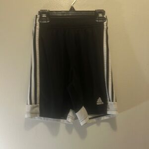 adidas Black and White Kids Shorts